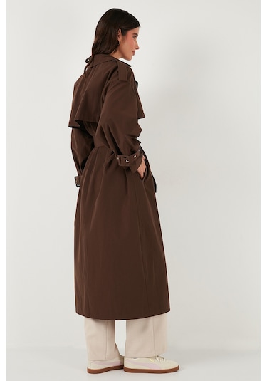 Lela Bayan Trençkot 6839637 Kahve Kahve