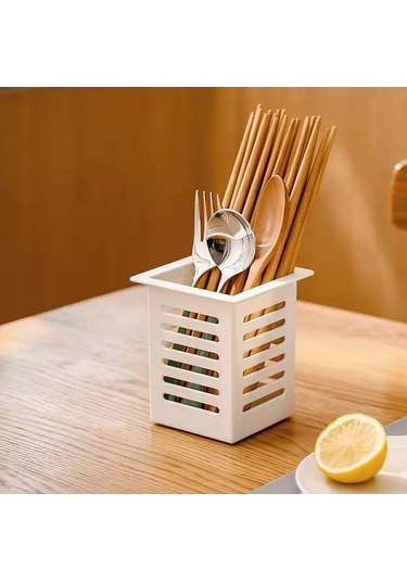 Ulzyvf Sofra Sepeti Mutfak Kaşık Duvar Drenaj Chopstick Boşaltma Beyaz Asılı Ct Beyaz