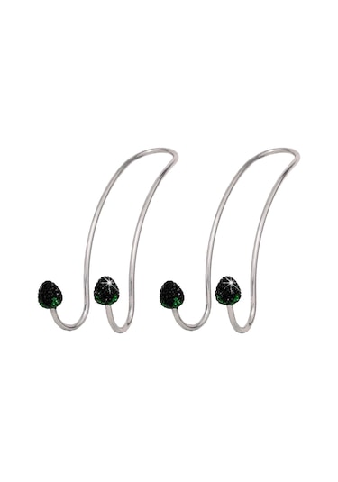 Suntek Evrensel Araba Arka Koltuk Kafalık Kancası Metal Askı Siyah 2 Parça Çok Renkli