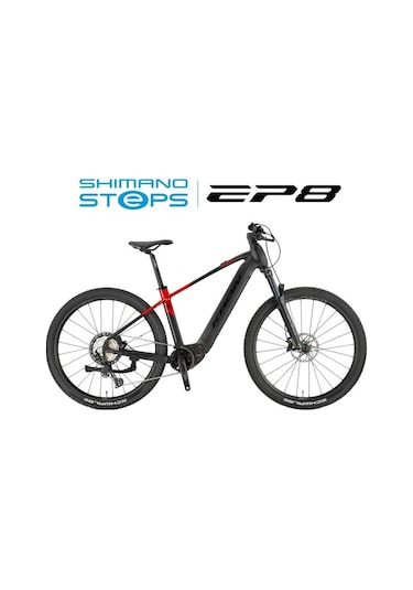 Kron Makalu E-mtb 29" Dağ Bisikleti Ep8 Siyah Kırmızı M/45cm Siyah