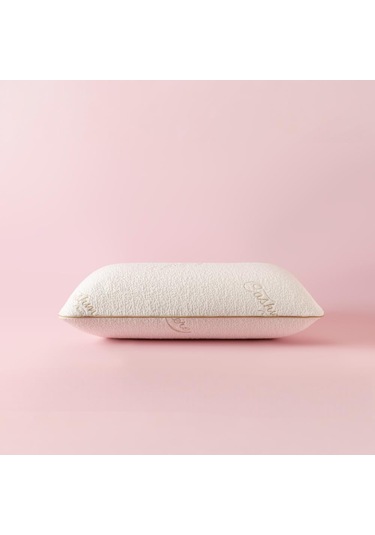 Moln Cashmere Visco Yastık Lüks Uyku Ve Termal Rahatlık Beyaz