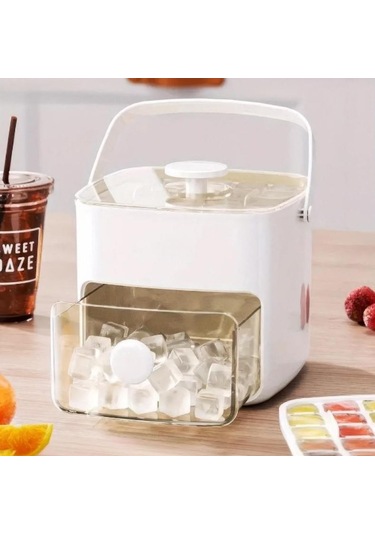 Zhltools Buz Kalıp Ve Saklama Kutusu Beyaz