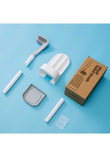 Konesam Tukishçe: Yüksek Kaliteli Jel Banyo Temizlik Fırçası, Tamamen Tehlikeli Köklerden Temizler, Ayırt Edilebilir Uzun Sap, Sızıntı Önleyici Tabanlı, Toplu Satış Aydınlatıcı Beyaz Diğer