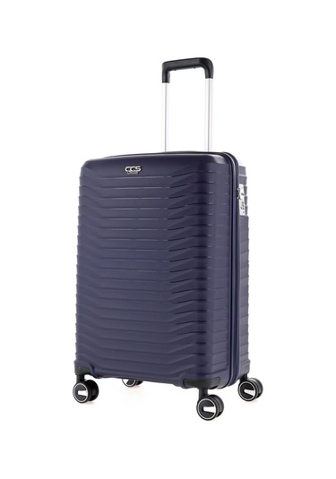 Ultra Dayanıklı 3'lü Set Valiz & Bavul Lacivert-1390 Lacivert