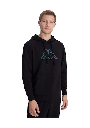 Kappa Logo Brian Erkek Sweatshirt Kap.361x1kw Sİyah