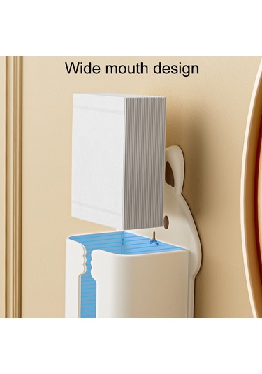 Sones Banyo Duvara Monte Mendil Kutusu Mutfak Karikatür Tavşan Yıkama Bezi Düzenleyici Beyaz