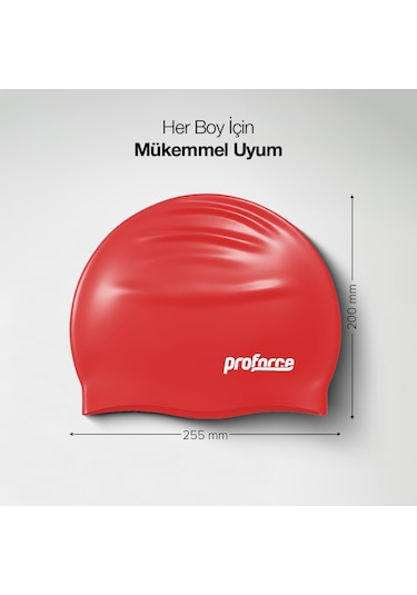 Bone Silikon Yüzme Bonesi Sb01 Kırmızı