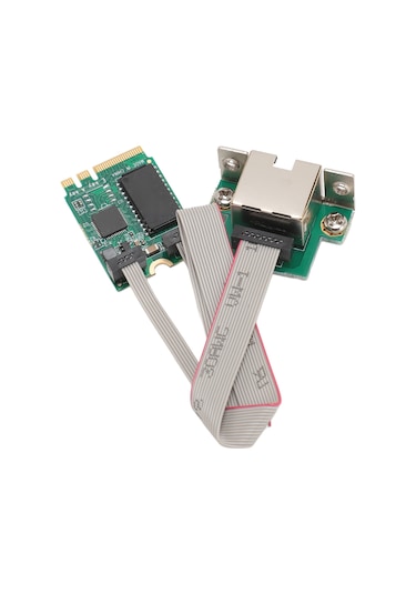 Tenfowee M.2 A+e Bus 2.5g Ethernet Kartı, Rj45 Port, Rtl8125b, 2.5g/1g Mod, Win/linux Uyumlu, Sabit Veri Aktarımı