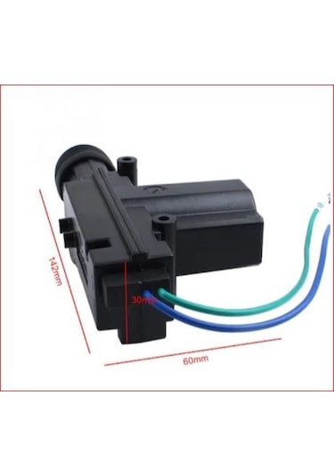 12 Volt Oto Merkezi Kilit Sistemi 5 Kablolu