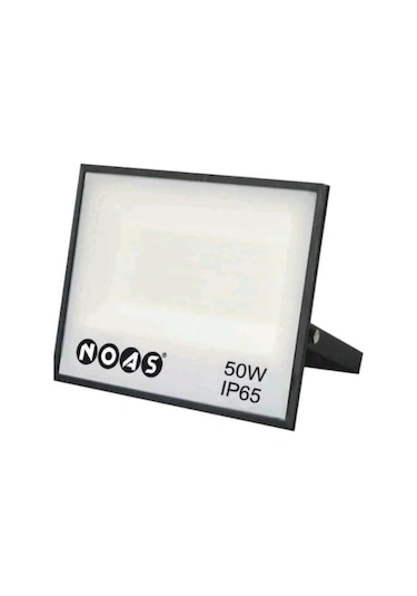 Noas 50 Watt Led Projektör (4500 Lümen) Slim Kasa Beyaz Renk