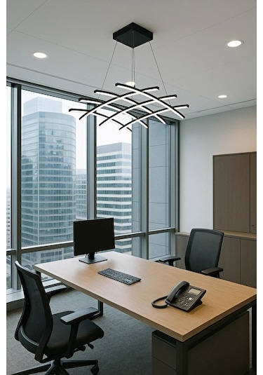 Cazy Led Avize Sarkıt Aether 70 70 Cm 100 Watt Çok Renkli