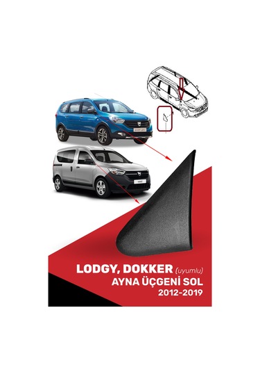 Cnd Lodgy Dokker Ayna Üçgeni Sol - 638756739r
