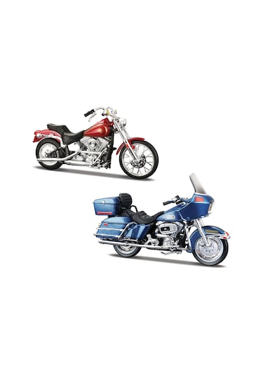 1/18 Harley-davidson İkili Motorlar 80'ler
