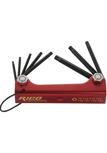 Rico 8 Parça Çakı Tip Torx Alyan Anahtar Seti