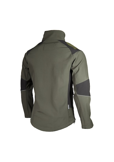 Cresta Outdoor Reflektörlü Kapüşonlu Su Geçirmez Softshell Ceket