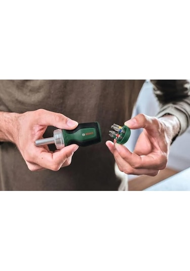 Bosch Cırcırlı Kısa Tornavida 6 Uçlu 1600a032uz