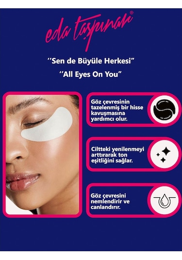 Eda Taşpınar Nemlendirici Göz Altı Maskesi 25 G