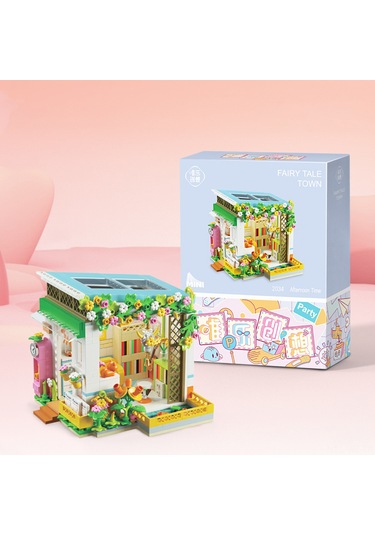 Wezone Ahşap Dıy Minyatür Ev Seti - Ebeveyn-çocuk Etkinliği Ve Yılbaşı Hediyesi