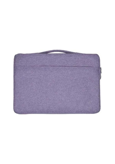 Ebitda 13,3 Dizüstü Bilgisayar Kılıfı - Oxford Kumaş, Yumuşak Astar, Şık Taşıma Çantası - Mor Çok Renkli