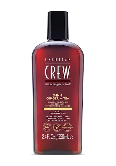 American Crew Men Ginger + Tea 3 Ü 1 Arada Şampuan 250ml