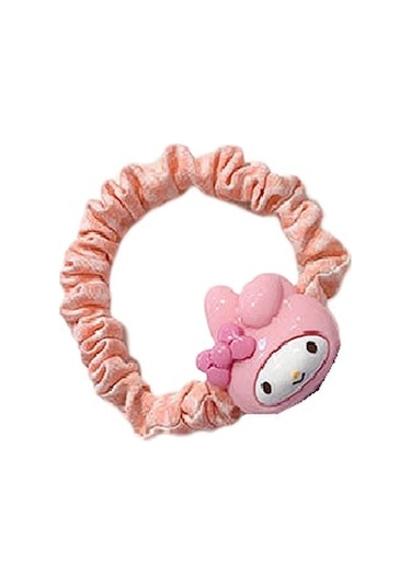Schulzz Anime My Melody Lastikli Saç Tokası Pembe