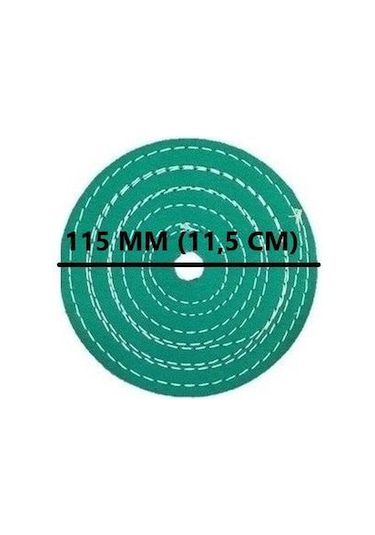 Can 115 Mm Polisaj Keçe Ve Grup Zımpara Mavi Cila Takımı