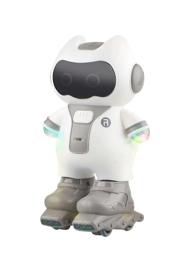 Ctoy Işıklı Ve Sesli Kayarak Dans Eden Robot Ctoy-6678-9