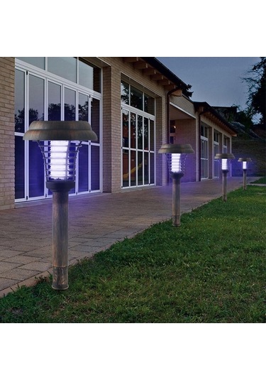 Bloomnest Güneş Enerjili Sivrisinek Öldürücü Lamba: Bahçe Aydınlatma Ve Sivrisinek Savar, Güvenli Sivrisinek Kontrolü