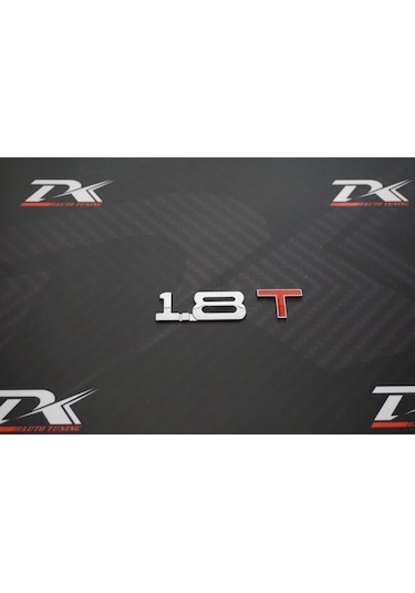 Audi 1.8 T Bagaj Krom Metal 3m 3d Yazı Logo
