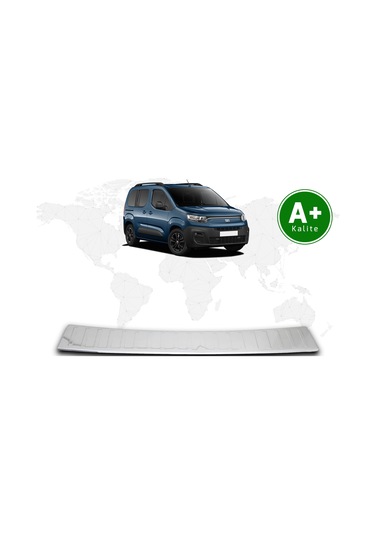 Fiat Doblo Krom Arka Tampon Eşiği 2023 Model Ve Sonrası