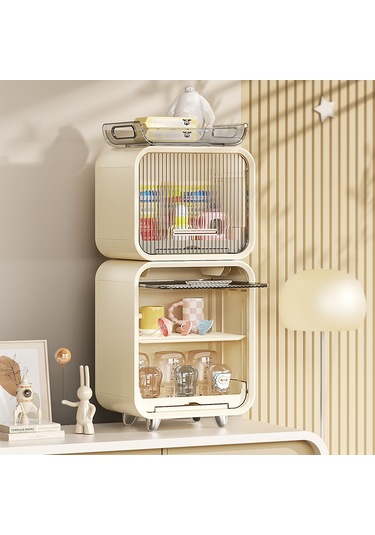 Geeroyoo Bebek Biberon Ve Çerezlikler İçin Su Çıkaran Organizer - Toz Koruyucu, Kolay Temizlenir, Dayanıklı Malzeme İle Ahşaplı Sıralama Kutusu