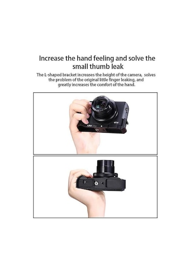 Uurig R016 Canon  G7X III Vlog Metal L Bracket