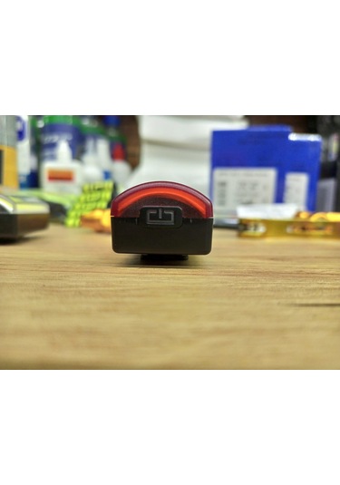 Forte Gt 6319 Bisiklet Ön Işık 250 Lümen Lityum Pilli Usb Şarjlı Yüksek Güçlü Far Kırmızı