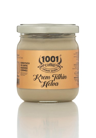 1001 Çiftliği Krem Tahin Helva 225gr Katkısız