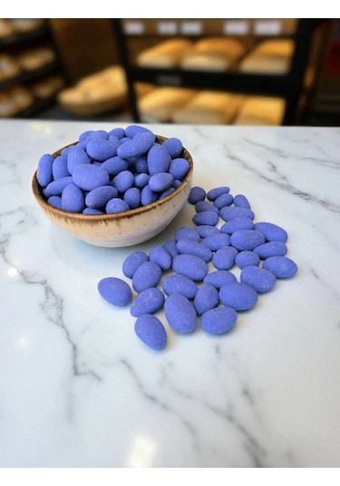 Midyatgökalp Mardin Yöresel Badem Şekeri Mavi 500 Gr