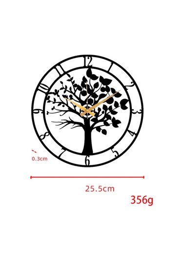 Suntek Metal Saat, Asılı Saatler Modern Süs Geçmiyor Siyah Siyah