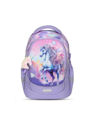 Belmil Bright Raınbow Unıcorn Ergonomik Okul Çantası 338-87 Çok  Renkli