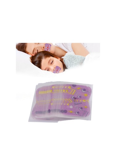 Maiyame Elaımeı Uyku Bandı Yetişkin-çocuk通用 Ağız Solunumu Önleyici Tıbbi Yapışkan Burun Tutanak Zırıltı Azaltıcı 30 Adet 2 Aşama