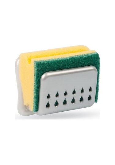 Mutfağınız İçin Vantuzlu Bulaşık Süngeri Askısı Aparatı Plastik