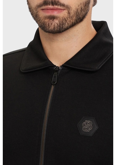 Boss Erkek Sweat 50543881 001 Siyah Siyah
