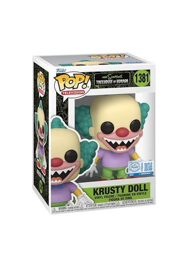 Funko Pop Krusty Doll Original 1381 Plastik Korumalı