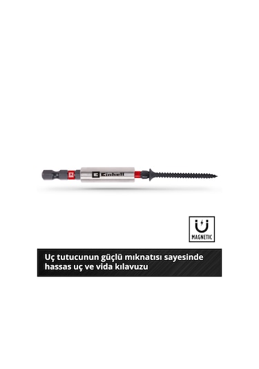 Einhell S-CASE 28 Parça Darbeye Dayanıklı Bits Uç Seti  - 49108703
