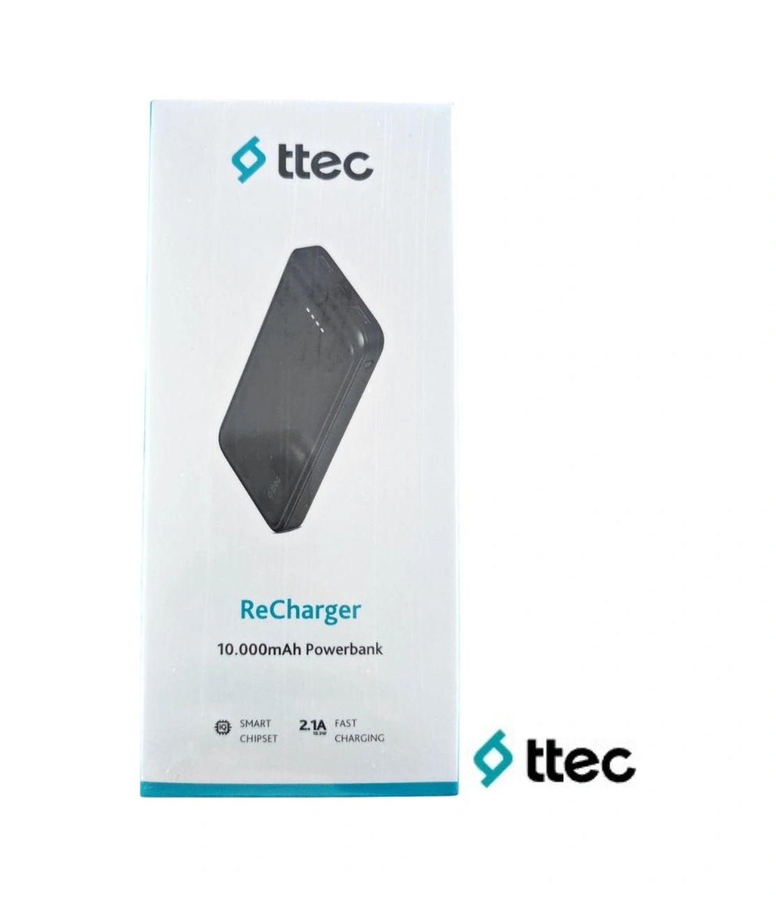 Ttec Recharger 10000mah Taşınabilir Usba Ve Type-c Taşınabilir Hızlı Powerbank Display Box Siyah 2bb263s Siyah