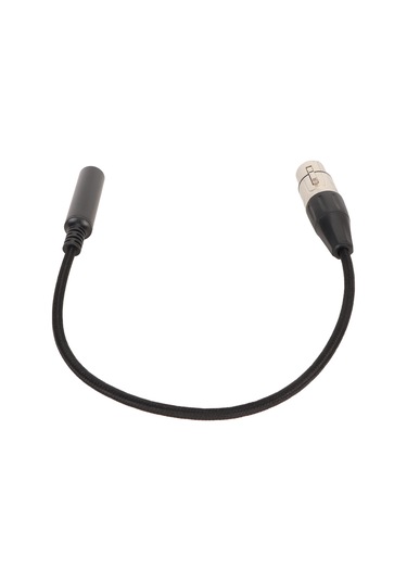 Youtek 6.35mm Dişi Xlr Dişi Adaptör Kablosu - Mikrofon Ve Ses Ekipmanı Bağlantısı İçin Dengeleyici Ve Kararlı Transmisyon
