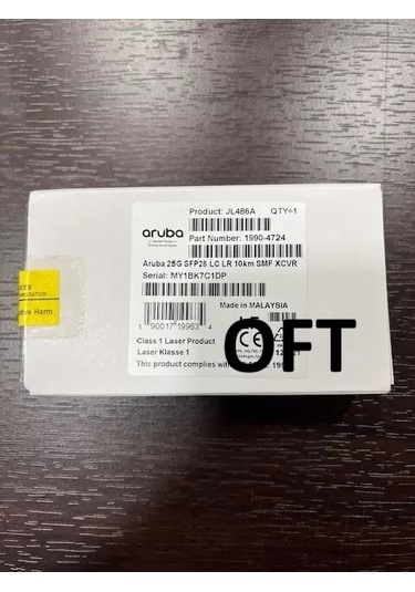Hpe Aruba Jl486a 25g Sfp28 Lc Lr 10km Smf Transceiver S2p34a