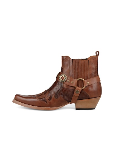 Taba Western Erkek Kovboy Botu Footcourt Taba