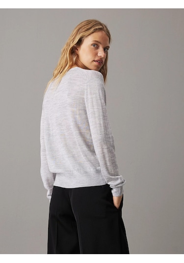 Calvin Klein Calvın Kleın Kadın Hırka K20k207935-p68 Gri