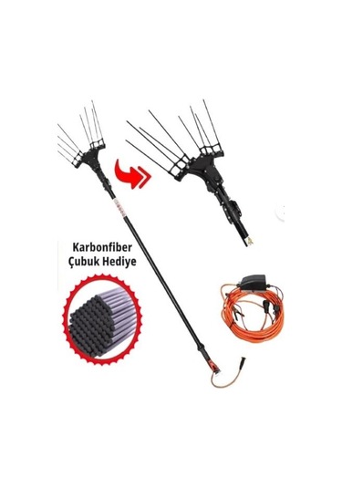 Backer Prolive Devir Ayarlı Zeytin Hasat Makinası 750 Watt