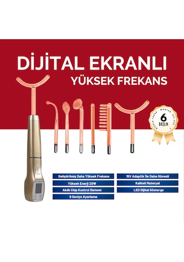 East Medikal 6 Problu Dijital Yüksek Frekans Cihazı