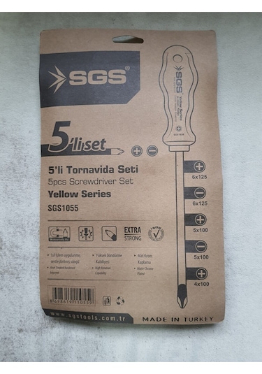 Sgs 5'li Tornavida Seti 1055